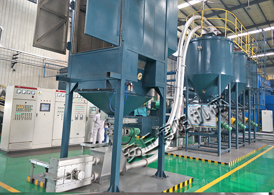 鈣粉輸送就選管鏈提升機,密閉無揚塵