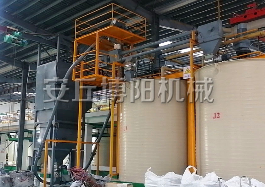 安丘博陽(yáng)工業(yè)鹽噸袋拆包機(jī)的特點(diǎn)是什么？