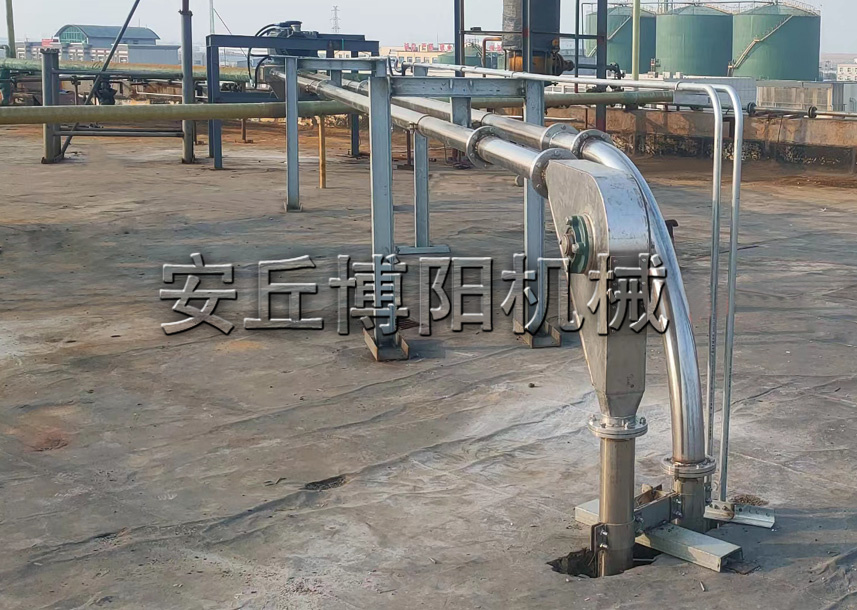 氯化鈣管鏈?zhǔn)捷斔蜋C(jī) 管鏈粉體輸送機(jī)如何布置？